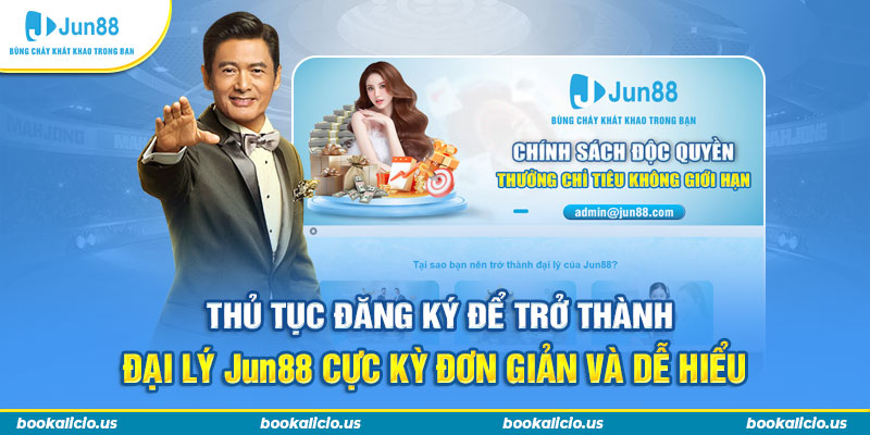 Thủ tục đăng ký để trở thành đại lý Jun88 cực kỳ đơn giản và dễ hiểu